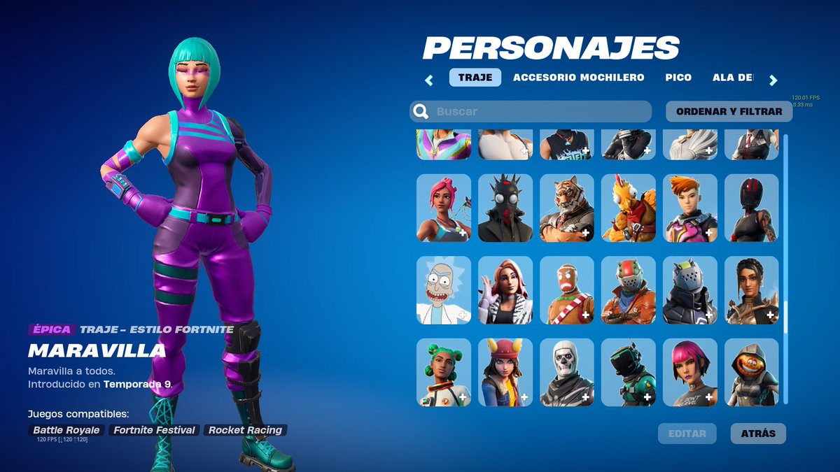 PopRaal's tweet photo. Vendo mi cuenta de #fortnite valorada en +2.000€ 
-260 skins 
-Pase de batallas desde la season 3 
-Skins, bailes, aladeltas y picos OG
-Precio negociable 📩 https://t.co/f37BXbsbiN