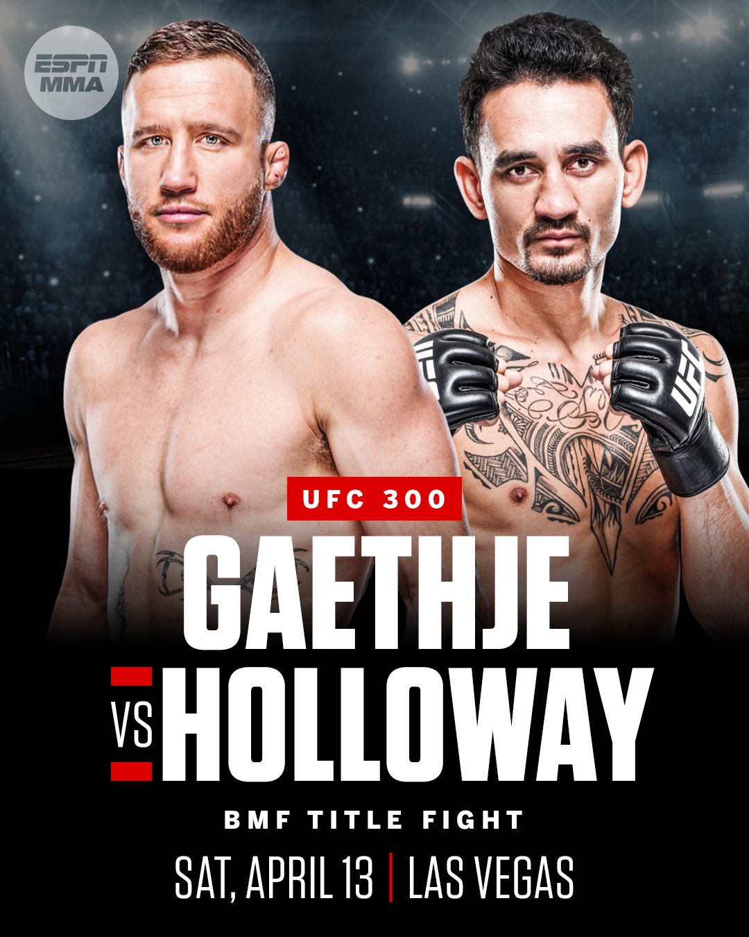 Justin Gaethje vs Max Holloway cancelled? Google info bar shows UFC 300 BMF bout scrapped off🦇