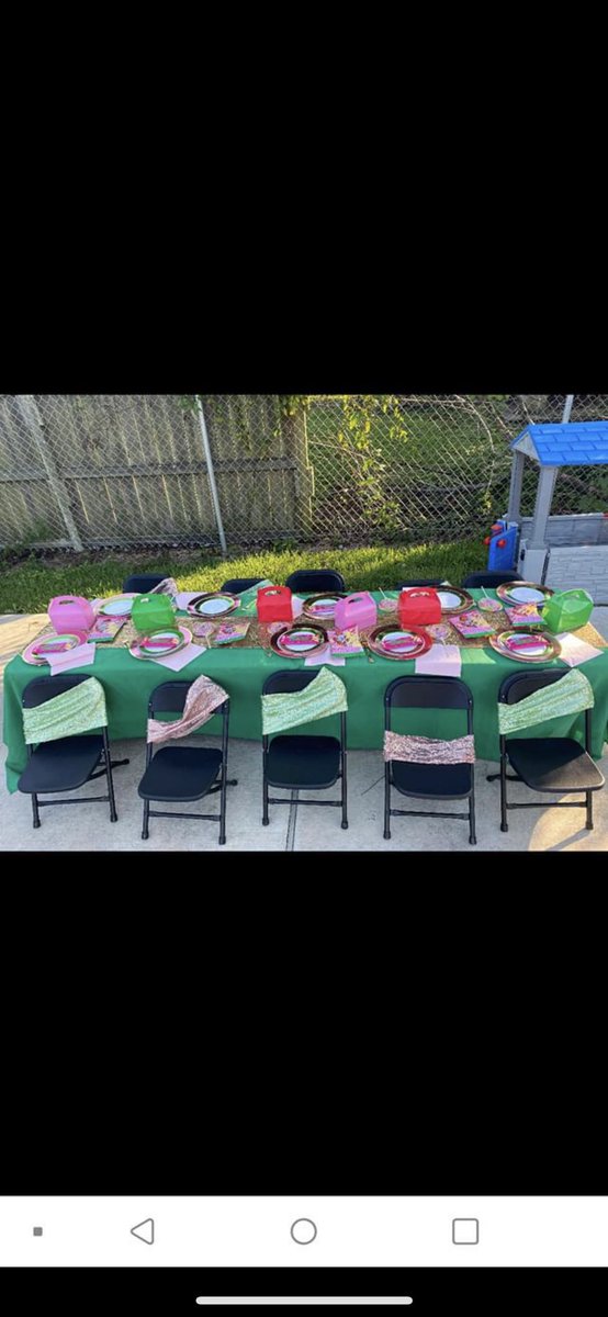 cinomuva's tweet photo. We really gave her a 1/2 birthday party 🤣🔐 https://t.co/5ULAA2bYP3