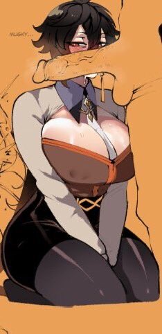 newworld_hunter's tweet photo. Who’s brave enough ~

-she sits on her knees and waits* https://t.co/0zIWuVvbAM