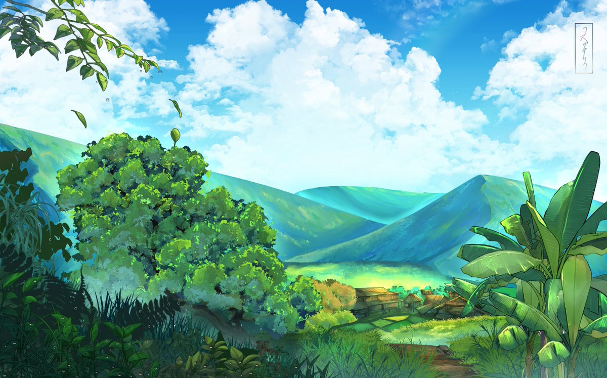 Commission work result for @/kamalzharif 💚💚💚

I was aiming for Ghibli style but I guess still got a lot to learn 😆

#commissionsopen #background #zonajajan #zonakarya #VGenComm #delclaireart #ArtistOnTwitter