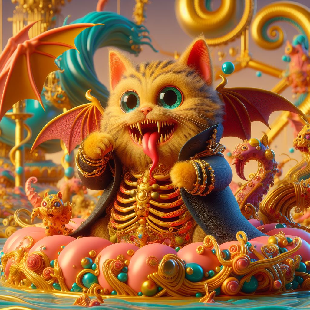 stylianos72's tweet photo. Dracula 
#Surrealism #Regen #Spielfilm #GoldeneDraculaBeelzubub #Gnom #Bunte #StrangeCharacter #3DColorful #Colors #Ultra #3DRender #16K #Ungeheuer  #CuteAnimal #DetailedTextures https://t.co/QgA8TIU2JU