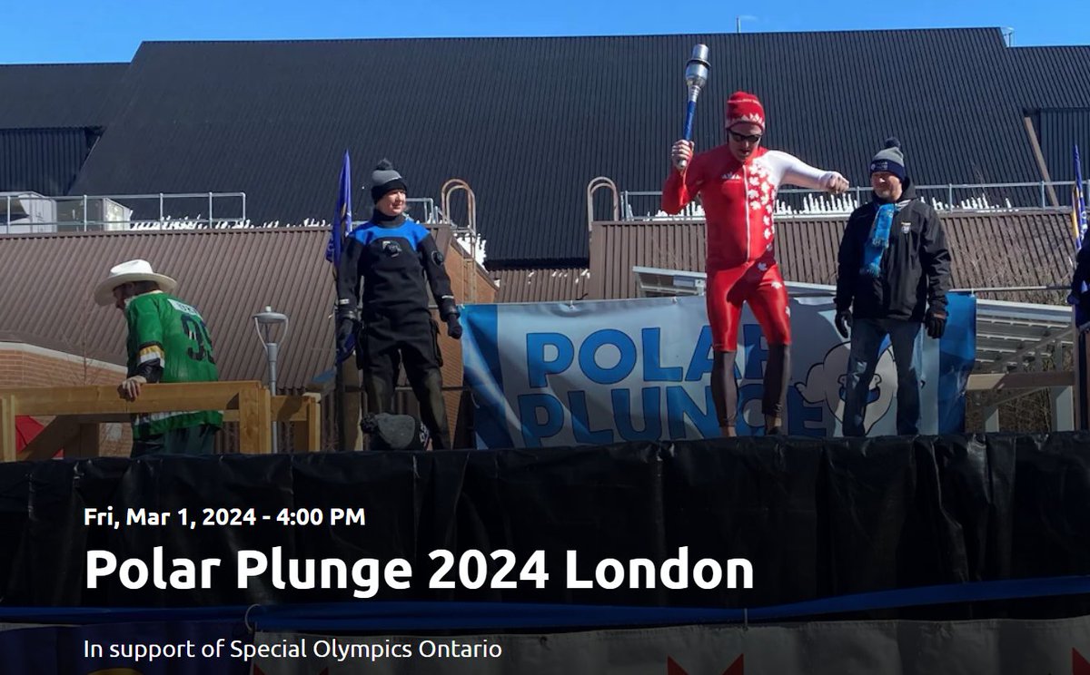 You’ve been asking for it…it’s now confirmed! 
The time to get Freezin’ for a Reason is here. Join us  at  Powerhouse  Brewery on March 1st for the London Polar Plunge for Special Olympics. Help us make this one our biggest yet. Register or  sponsor  at  polarplunge.ca