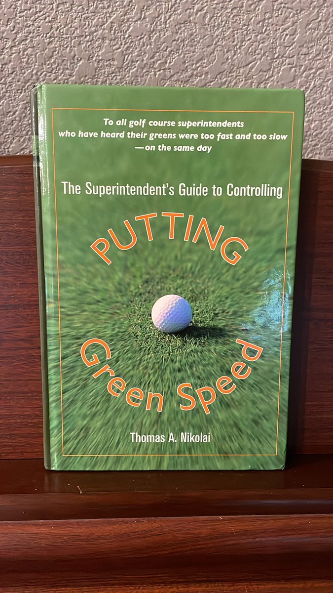 Jspturf's tweet image. The first turf textbook I’ve purchased in the last two decades. Can you guess what our members say is most important to them? #2pmstimpparty