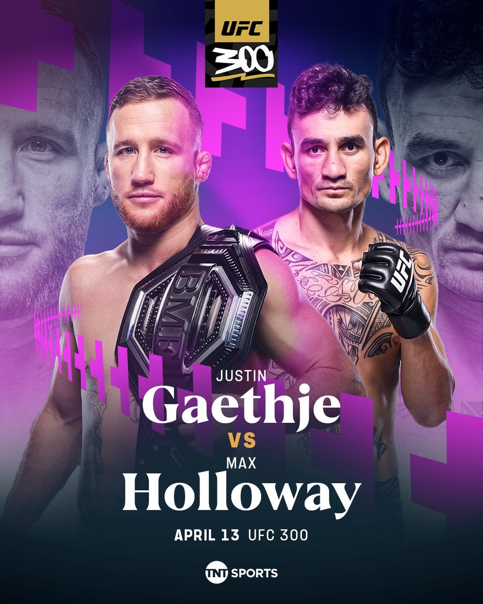 ufcontnt's tweet photo. BADDEST MOTHER F****R 🥶

Beautiful violence incoming to #UFC300 🤩

Justin Gaethje. Max Holloway. BMF Title. SHEESH 🤯 https://t.co/PUFm9i2IkB