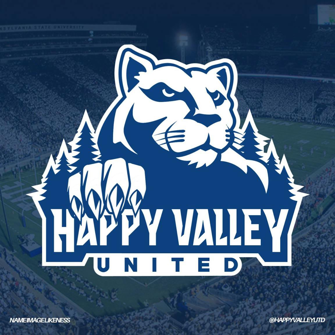 Nittany Nation! I’m ready to get to work in Happy Valley🦁 I’m excited to work with @HappyValleyUtd to take advantage of Name, Image and Likeness opportunities. Show your support by giving now at happyvalleyunited.com