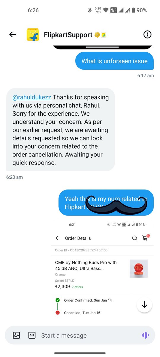 rahuldukezz's tweet photo. @flipkartsupport Stilll ... https://t.co/MvlH3cusH4