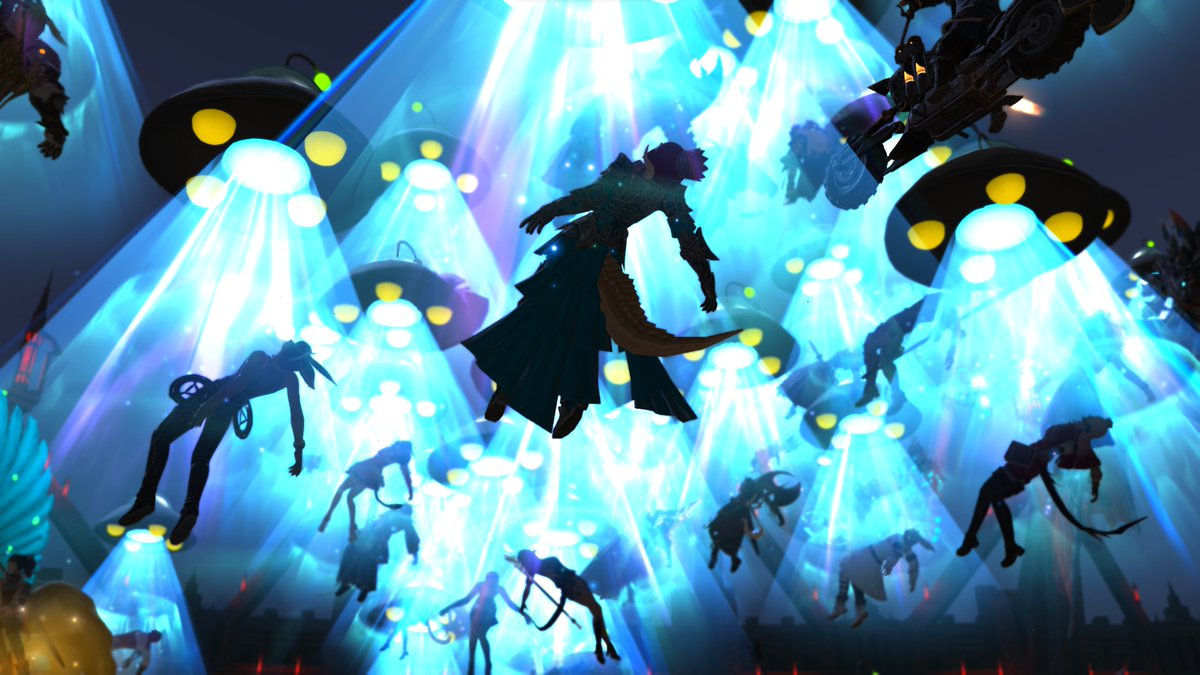 Starthysta's tweet image. How hunt trains be on Patch Day.

#FFXIV #Patchday #FF14 #FinalFantasyXIV