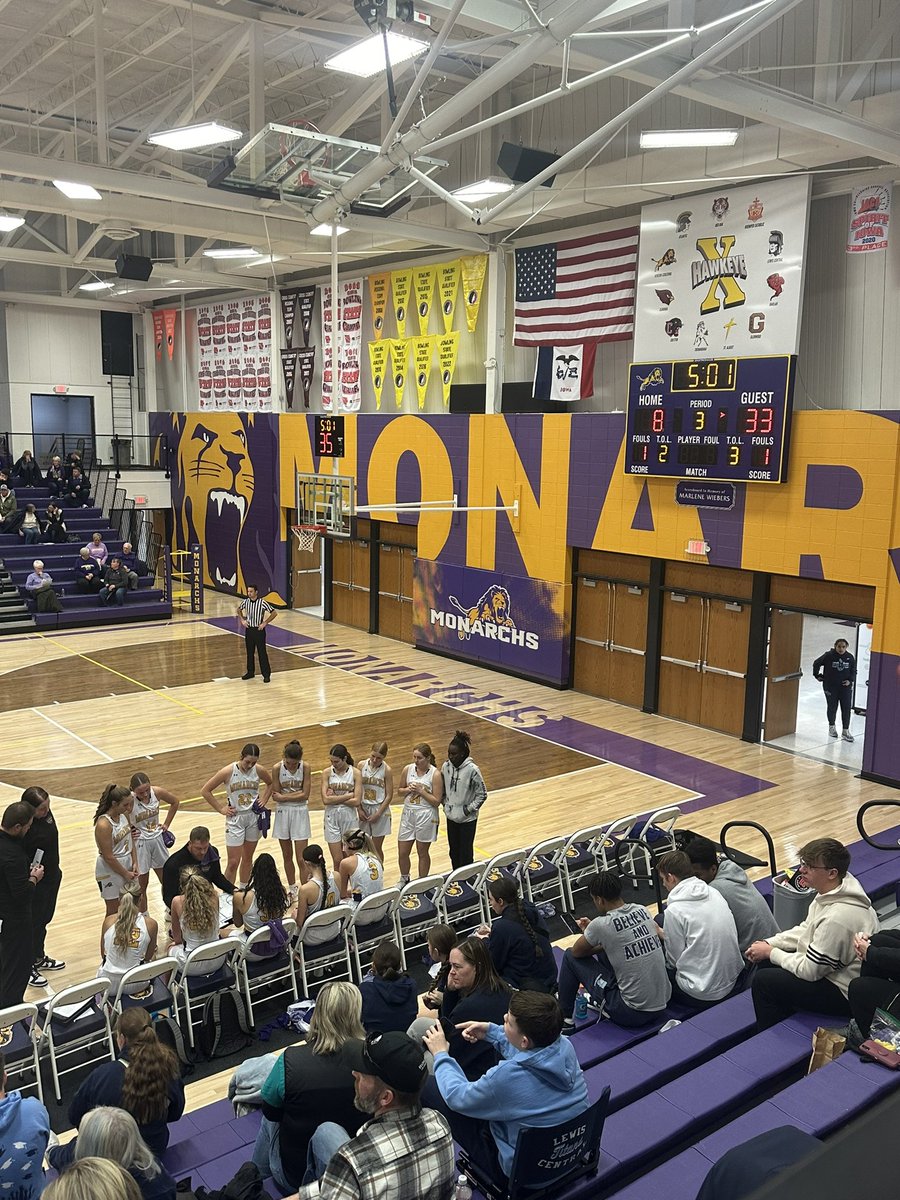 2nd half just started on KDSN LC leads 33-8