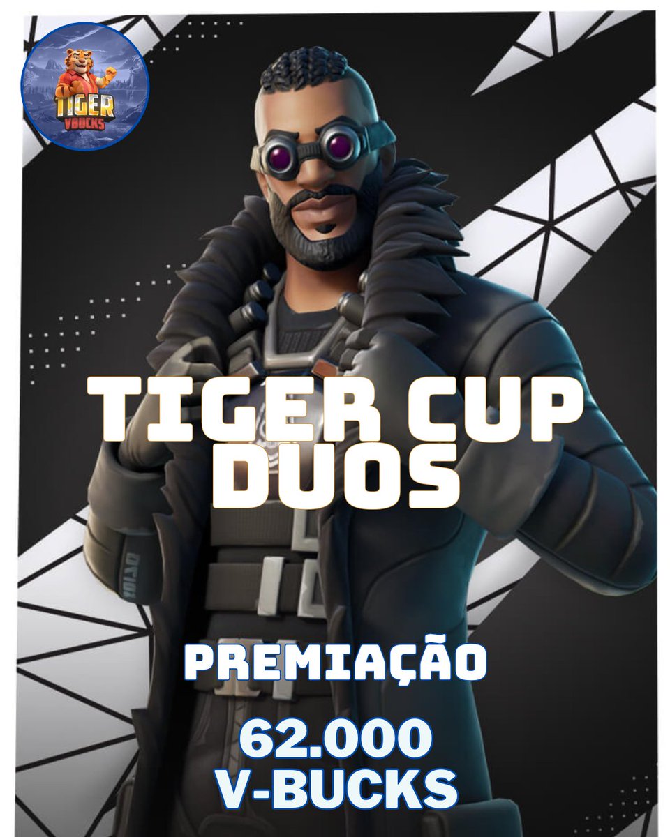 TigerVbucks's tweet photo. TIGER CUP DUOS

LOBBY FECHADO
25/01

Para mais infos: 
https://t.co/Nw4Qr7hLBX https://t.co/SeOAhK3Yd2