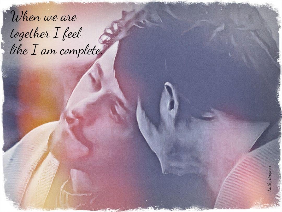 CdnLadyKathy's tweet photo. When never we are together I feel like I am complete. #malex #lgbtq 
#roswellnm #malexforever 
@MichaelVlamis  @tylerjblackburn 
@CWRoswellNM https://t.co/msuf6F9csn