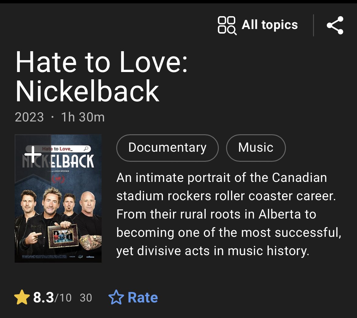 JRVRS's tweet photo. @2A1K0 @netflix @Nickelback https://t.co/EOKFoLav3D