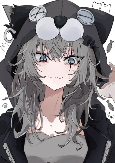 ラップランドとねこ…?#アークナイツ #Arknights #明日方舟 