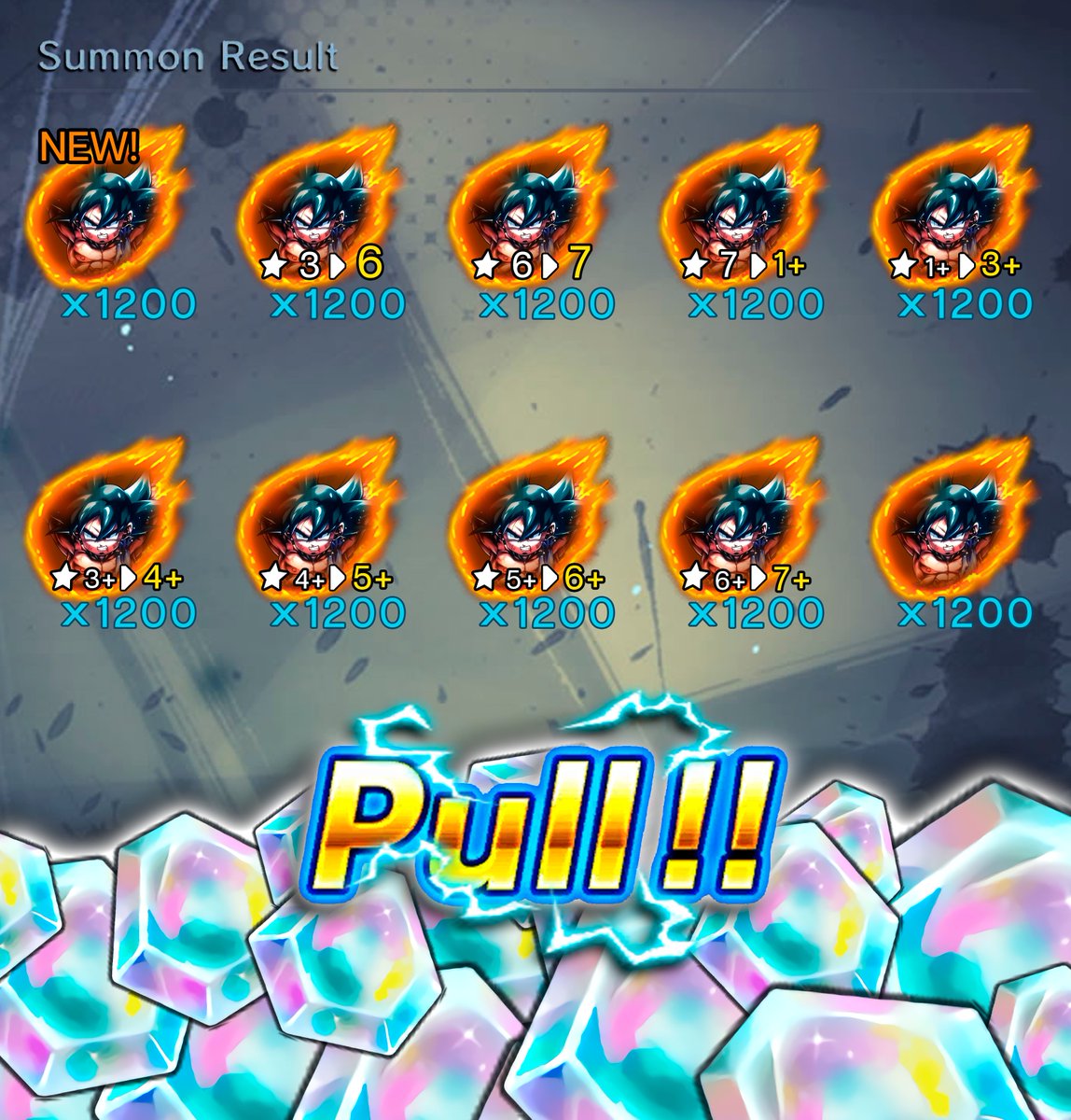 LIKE 🩵&amp; RETWEET ♻️ TO HAVE LUCK 🍀🍀🍀PULLING THE FIRST LL OF THE YEAR! 🙏 #DBLegends