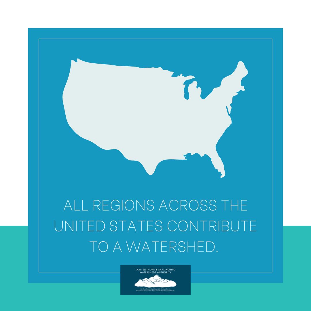 All regions across the United States contribute to a watershed. Find out more about the San Jacinto River Watershed at mywatersheds.com/the-san-jacint…. #WatershedWednesday