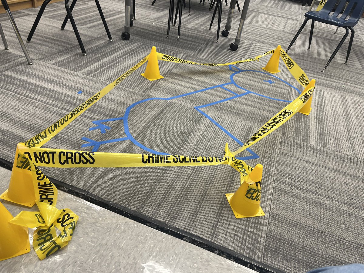 TheMrsPierce's tweet photo. Students investigating and solving the mystery of culprit of ruined books in library today. Lots of great discussions and critical thinking while reviewing book care. @EthridgeES @LewisvilleISD #bookcare #librarytransformation #elementarylibrary https://t.co/OVD3njkI69