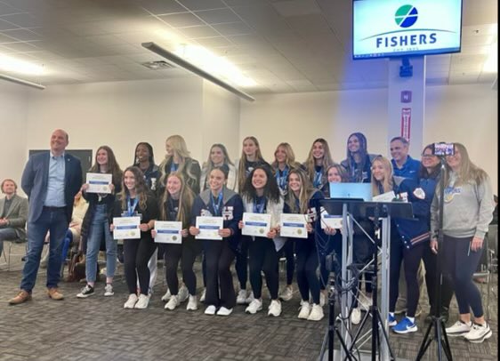 Thank you to the City of Fishers and Mayor Fadness for having us and recognizing this great team one more time.