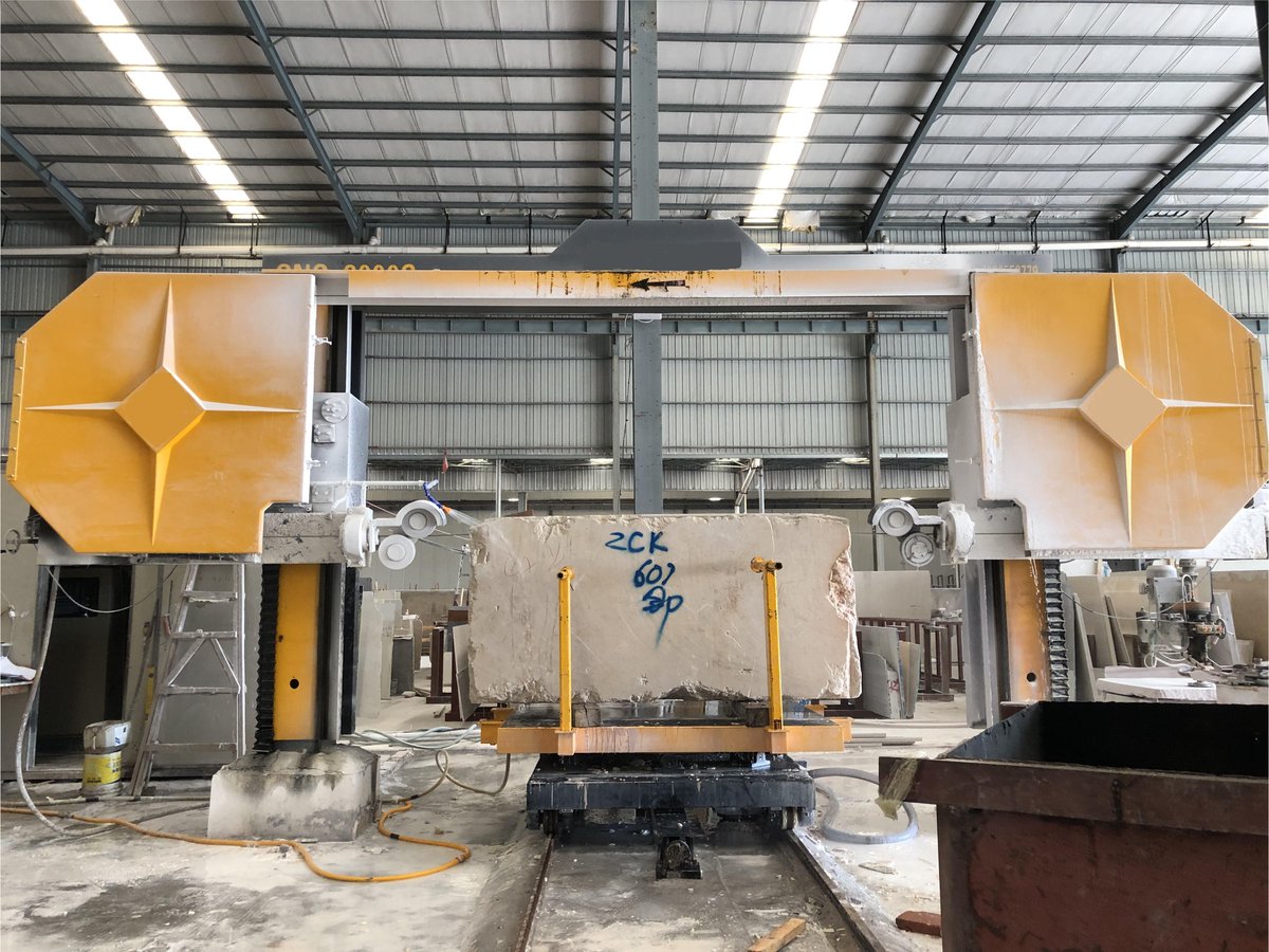 DNayuy's tweet photo. CNC diamond wire saw machine adopts CNC control, four-spindle linkage, which can process the circular stone slab,roman column, numeral, letter,characters and other shapes for the stone. This machine is good quality with high processing precision.
📞:+86 18065268378(Whatsapp) https://t.co/eC9rGYNUmW