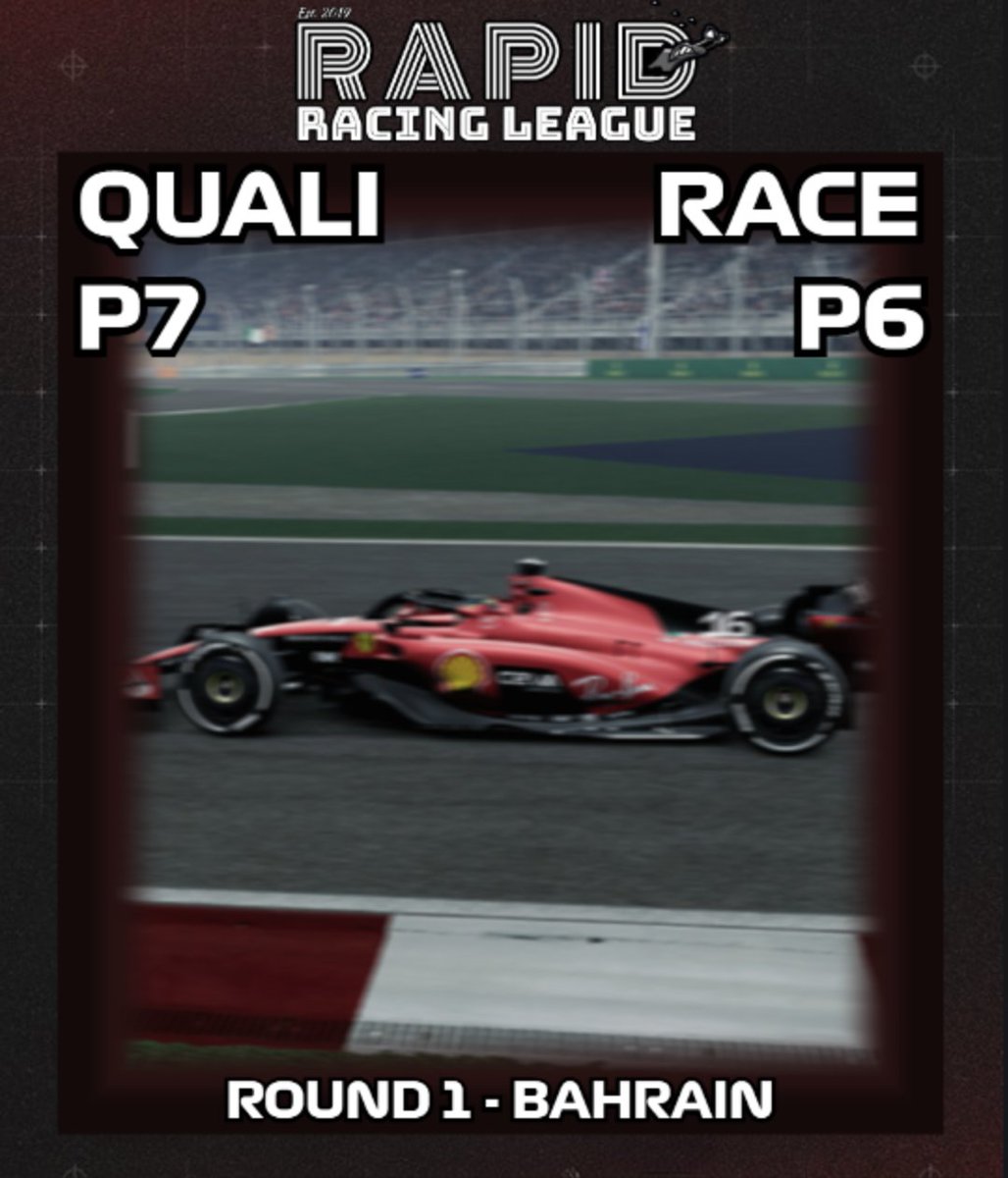 Js__73's tweet image. Not an ideal night at Rapid Bahrain, speed just did not exist