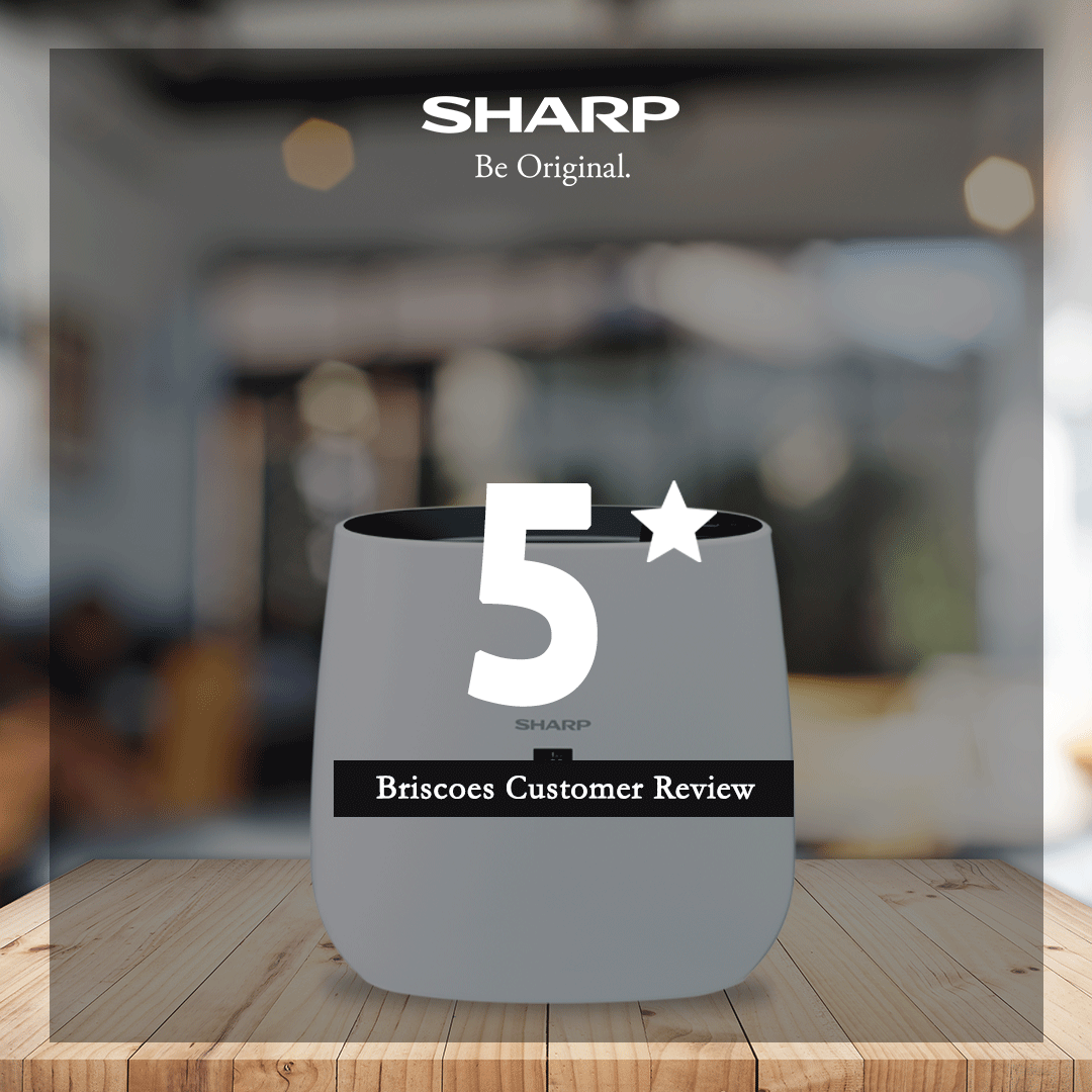sharpnewzealand's tweet photo. We're thrilled to share another fantastic review from one of our delighted customers! Our Compact Air Purifier has once again impressed, and we couldn't be happier! 

Get yours today exclusively at Briscoes https://t.co/CqfkMtE6Qs

#SharpAir #Briscoes #SharpNZ #SharpHome https://t.co/7646vW7Hrz