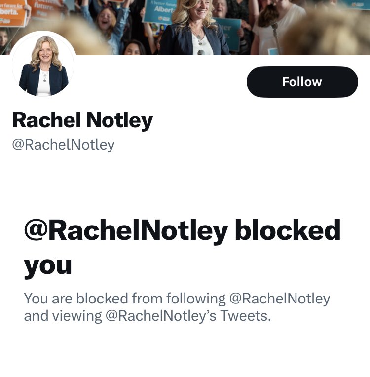 itsTim_eh's tweet photo. @PaulMitchell_AB Good riddance.

Most of us weren’t “allowed” to know what they were saying anyway.

She won’t be missed.

Neither will her party.

Most won’t even know they’re gone.

#NeverNotley

#NeverNDP https://t.co/SPbXoqCjl6