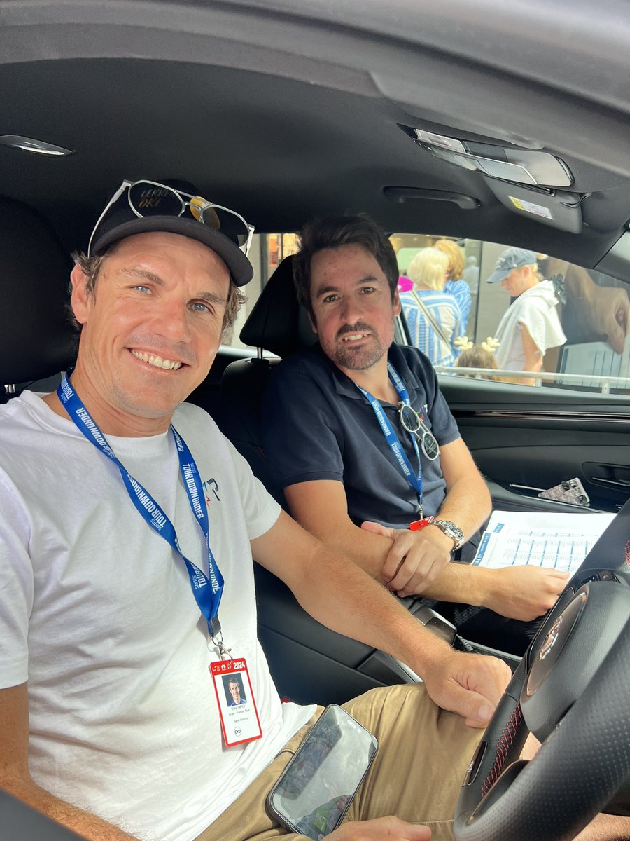 Israel β Premier Tech (@israelpremtech) on Twitter photo A DS dream team or double trouble in the race car? π€π
<a href="/darylimpey/">Daryl Impey</a> <a href="/sam_bewley/">Sam Bewley</a>
#TourDownUnder π¦πΊ | #YallaIPT A DS dream team or double trouble in the race car? π€π
<a href="/darylimpey/">Daryl Impey</a> <a href="/sam_bewley/">Sam Bewley</a>
#TourDownUnder π¦πΊ | #YallaIPT