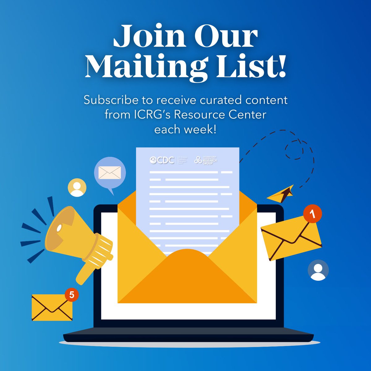 Join our mailing list to receive curated content from ICRG's Resource Center, delivered straight to your inbox every week! Subscribe today: ocdc.us8.list-manage.com/subscribe?u=df…