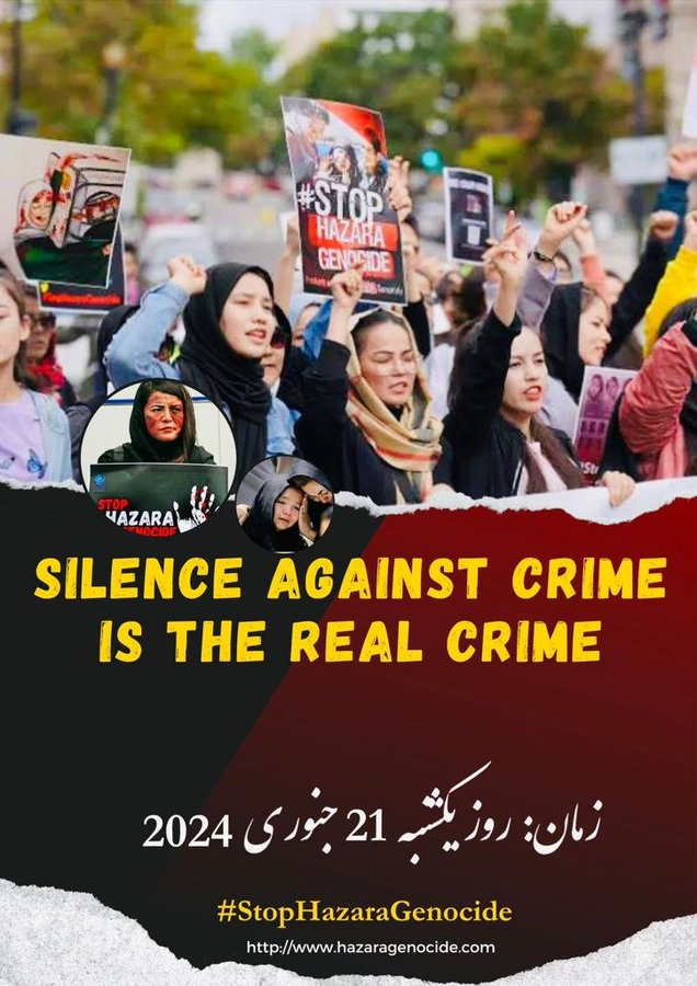 bolaqofficial's tweet photo. Afghanistan: Amid ongoing Hazara genocide, the Taliban's so-called Islamic regime falsely detains and inflicts torture on young Hazara girls under the pretext of 'improper hijab.' 
Hazaras urgently call on the global community to unite in protest on Jan 21.

#StopHazaraGenocide https://t.co/nZUQ2FdtDz