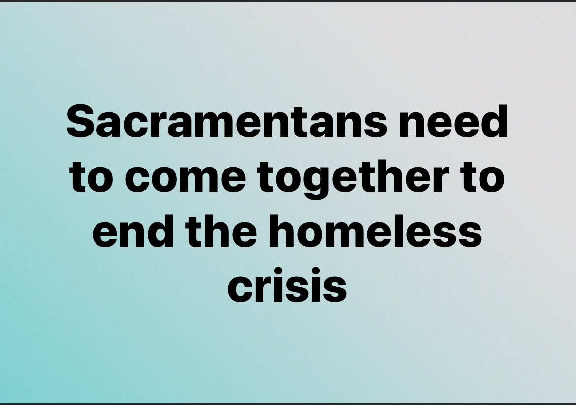 We have to work together. If each district opened just TWO safe ground sites, we’d have a chance at this! The snail pace that’s been happening isn’t going to get us anywhere #shelter #vote #endhomelessness #citycouncil #riseup #standup #sacramento #sac #safeground