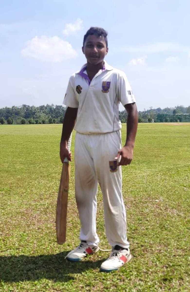 #LionsRoar# Amazing Adhish Ubayasiri   destructive  83 runs not out including 7 sixes destroyed Horizon International school in U15 match . #BSC LIONS# <a href="/BSColomboLK/">British Sch Colombo</a> #cricket #success