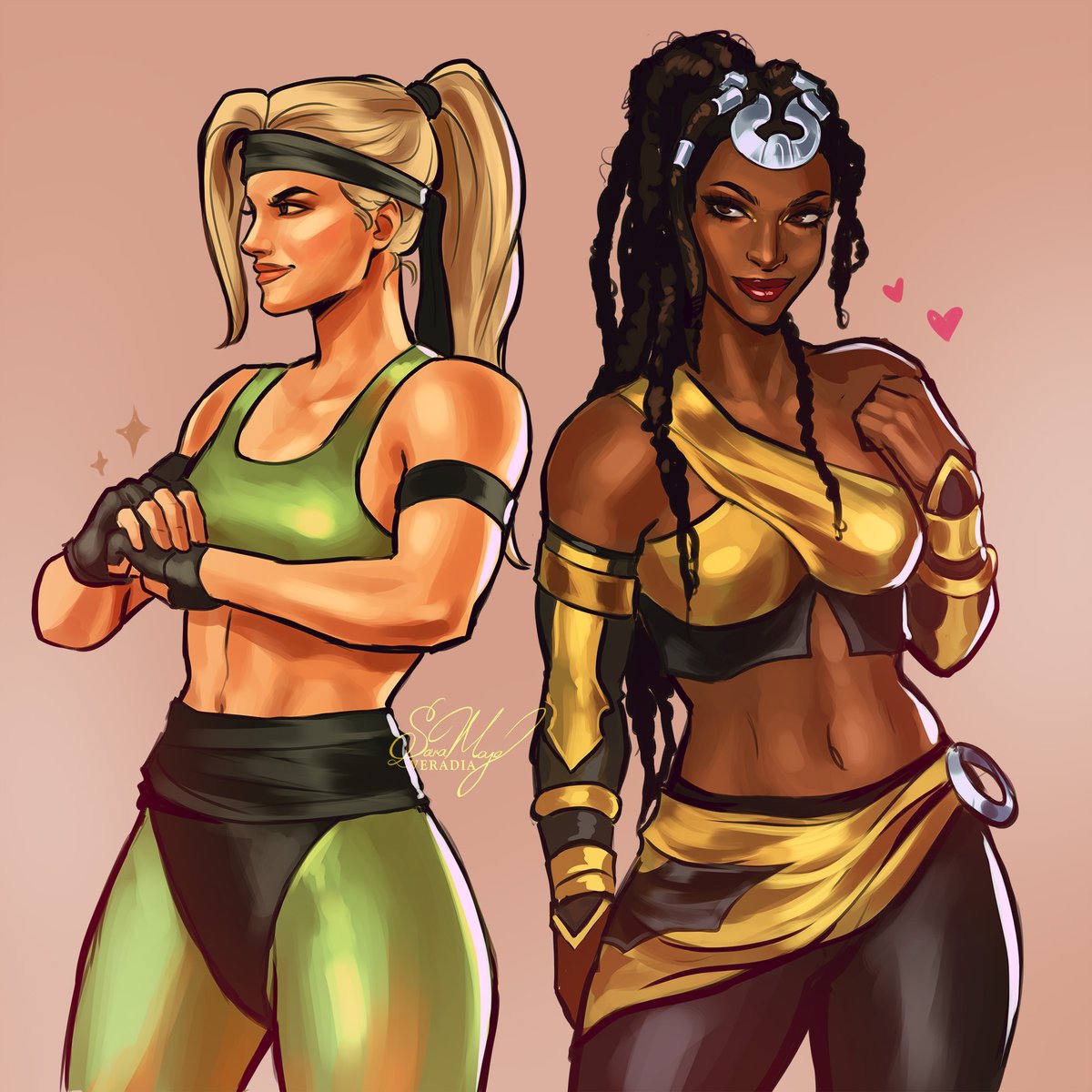 ✨Sonya & Tanya✨ #mk1 #MortalKombat