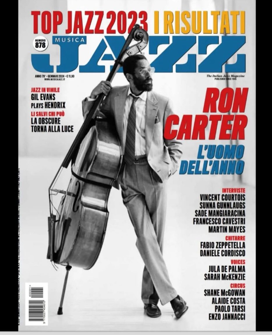 Ron Carter (@roncarterbass) on Twitter photo Have a gander …
a well crafted article in <a href="/MusicaJazzOrg/">MusicaJazz.org</a> about the (ehhhumm … er, “Man of the Year”) annnnddddd album of #DanielCordisco on which I am featured… have a read on the website and have a listen … Have a gander …
a well crafted article in <a href="/MusicaJazzOrg/">MusicaJazz.org</a> about the (ehhhumm … er, “Man of the Year”) annnnddddd album of #DanielCordisco on which I am featured… have a read on the website and have a listen …