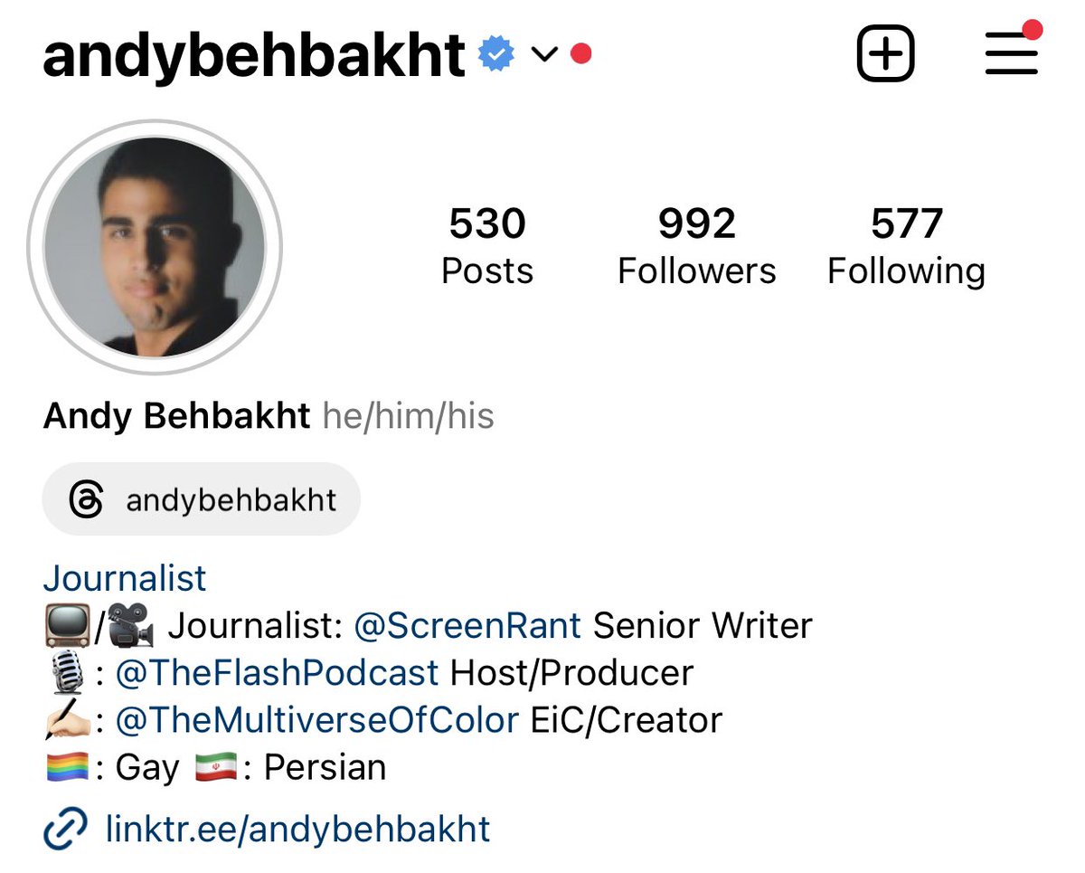 Will today be the day I finally cross 1000 followers on #Instagram? Please follow if you haven’t already! ❤️ instagram.com/andybehbakht 

#dcuniverse #mcu #journalism #interviews #dcstudios #arrowverse #dctv #dcu #podcasting #VALORANT #counterstrike #CSGO2