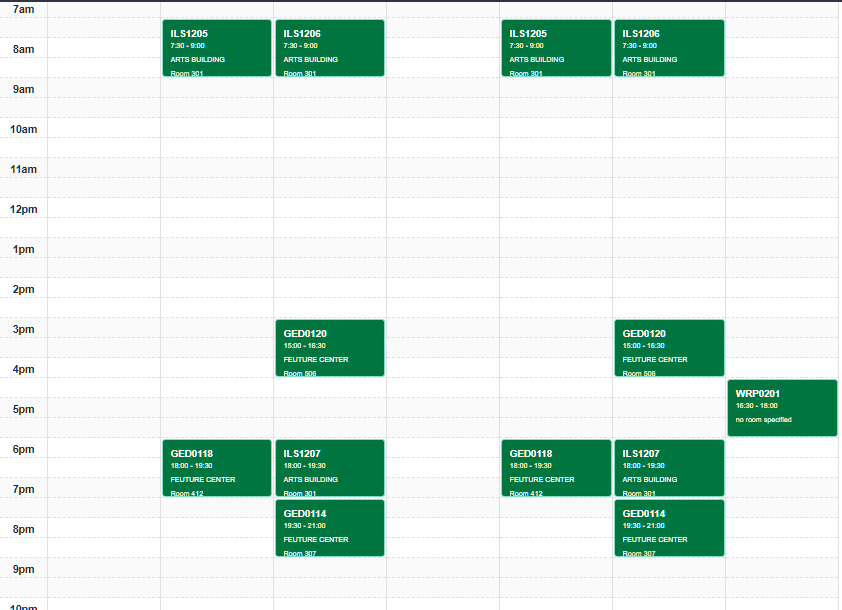 Maling316's tweet photo. I fucking hate being a late enrollee.

LOOK AT THESE LONG ASS VACANT HOURS I FUCKING HATE THIS SHIT https://t.co/NDDPcOyVjQ