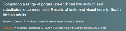 alta_schutte's tweet photo. Our open access paper is now available. How acceptable are 4 types of potassium-enriched #saltsubstitutes compared to traditional #salt? We know substitutes have huge benefits for #bloodpressure #stroke and other outcomes.

https://t.co/17tSfKEoJa https://t.co/NsQ35okqIA