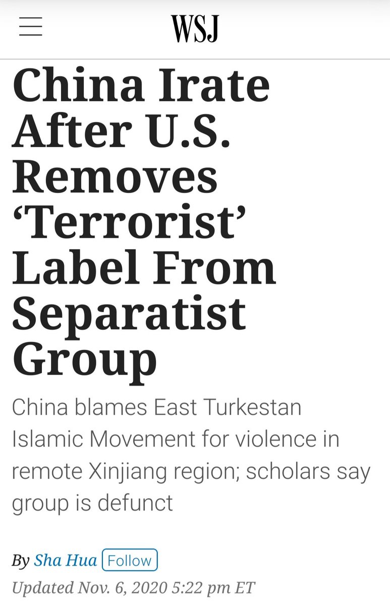 BenjaminNorton's tweet image. To promote separatism to try to destabilize China, the US removed the East Turkestan Islamic Movement (ETIM) from its terrorist list.

ETIM is a fascist Salafi-jihadist group linked to the Turkistan Islamic Party (TIP). They're close to Al-Qaeda and have massacred people in China