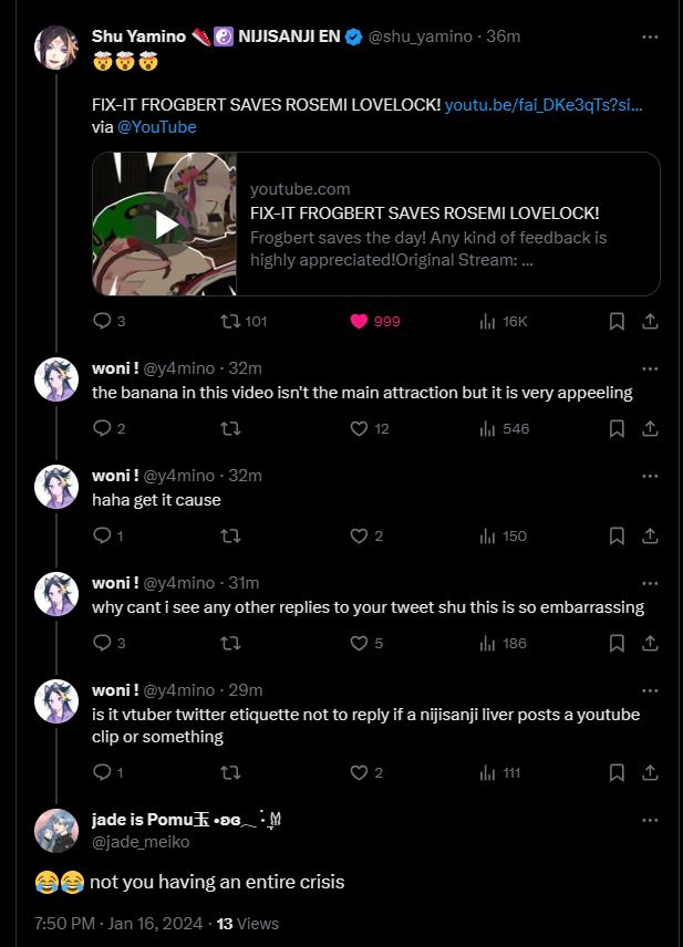 NIJISTRUGGLES's tweet photo. ft : @y4mino

i hate every single one of you https://t.co/sPYuC1vS0D