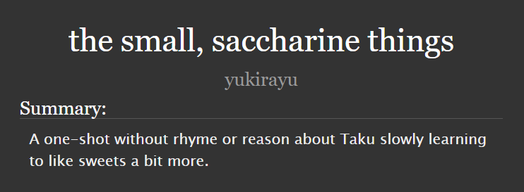 #SlowDamage #スロダメ #スロウ・ダメージ     

(REUPLOADED) I'm sharing this fic that I wrote for the Shinkoumi Delights zine, which you can find here: slowdamage-fanprojects.itch.io/shinkomideligh…

This fic is just some simple and pure fluff, so do enjoy it~

Link to fic: archiveofourown.org/works/53078599