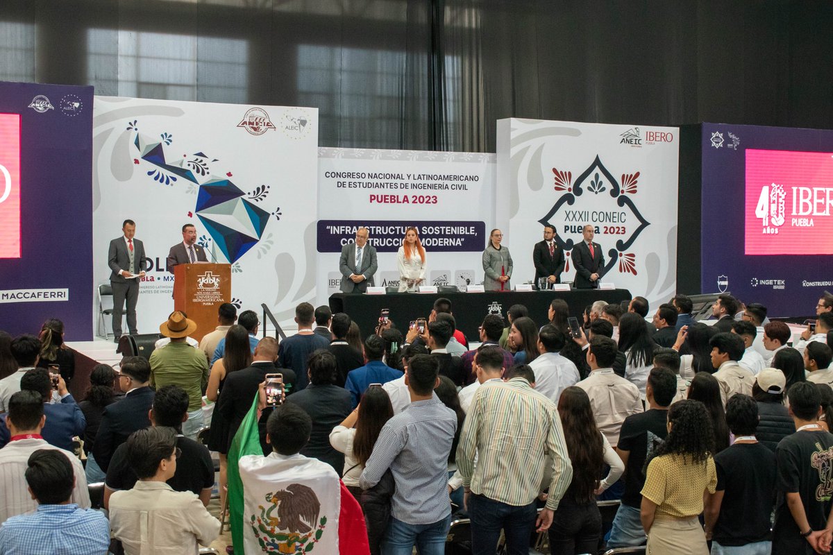ANEICmx's tweet photo. XXXII Congreso Nacional de Estudiantes de Ingeniería Civil
#Puebla #Mexico #IngenieriaCivil https://t.co/epJQ5b0KiE