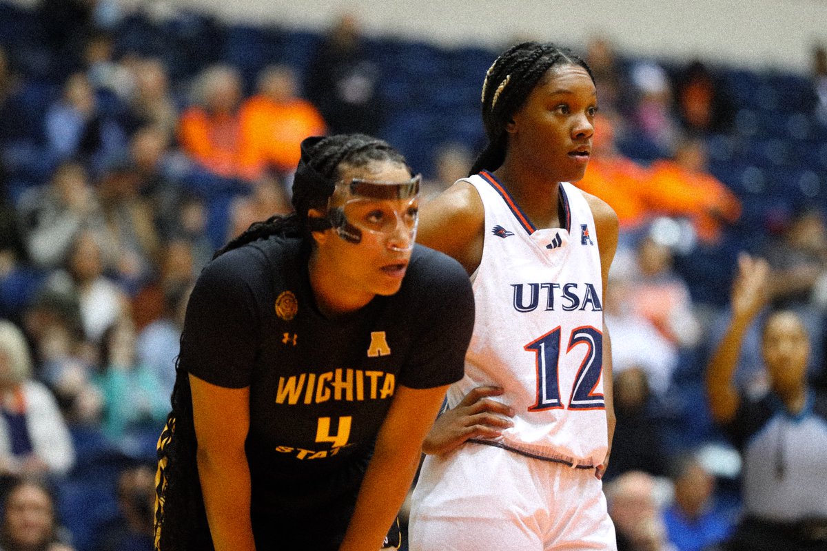paisano_sports's tweet photo. #UTSA duo Kyra White and Aysia Proctor against USF:

42 Points ‼️
16 Rebounds 💪
7 Assists 🔥
52% from the 3pt line 🎯

@UTSAWBB wins their 4th straight 🤙 https://t.co/lBzfqX1dBr