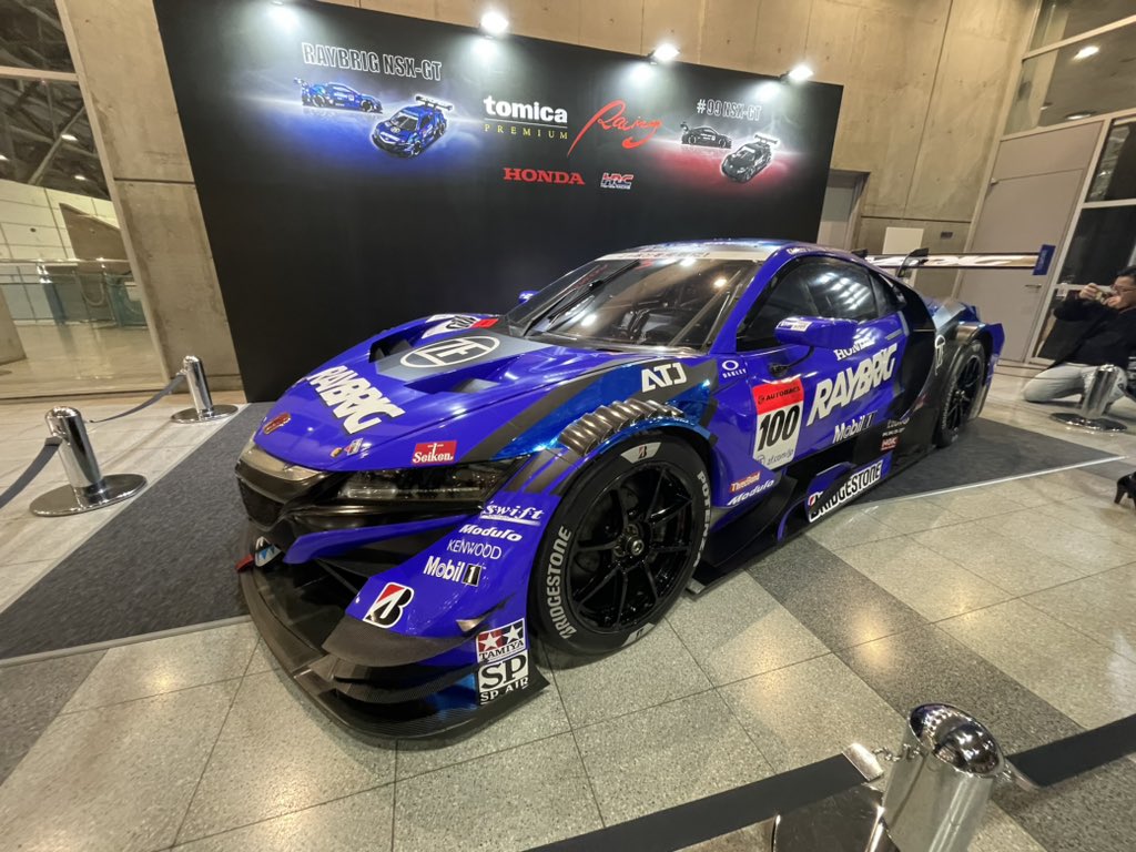 carRacinggr's tweet photo. そーえばオートサロンに行ってきましたっ！ https://t.co/ys1yFR4u65