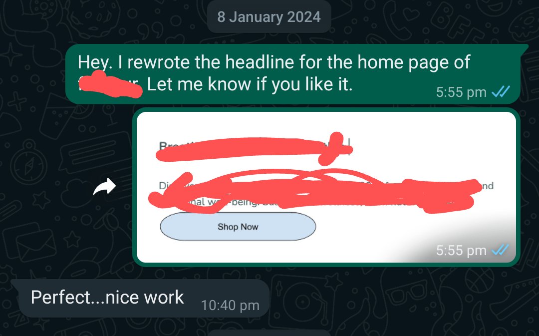 Stopped wasting time posting content and focused on needle moving tasks.

The result: