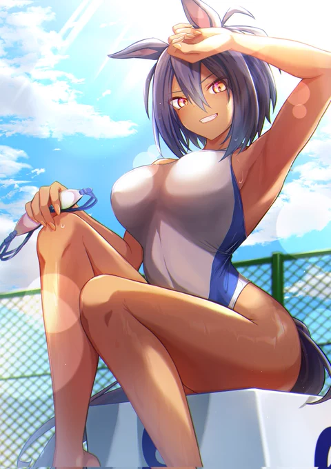 寒いからこそ水着で暖まりましょうね #何だっていい過去作品を掲載するチャンスだ