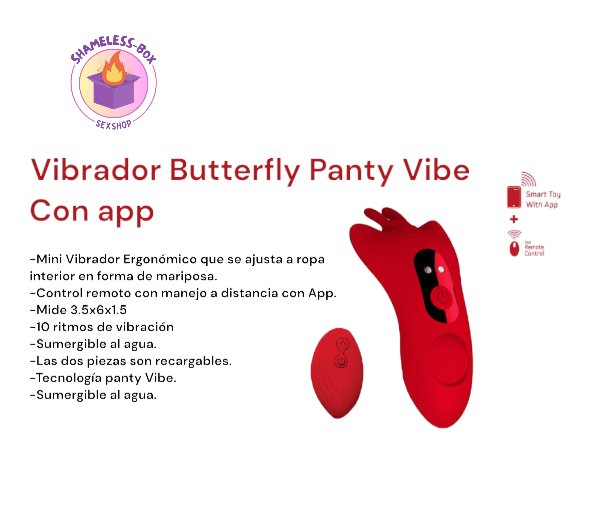 shamelessBoxmx's tweet photo. #vibrador 🍆#pantyvibe #Conapp a control remoto
➡️Más detalles aqui: https://t.co/wh903RDMoG
#VibradorRecargable #PantyVibe #shamelessboxmx #controlremoto #smarttoy #sextoy #sexshopvirtual #sexshoponline https://t.co/JF0tkOhwOX