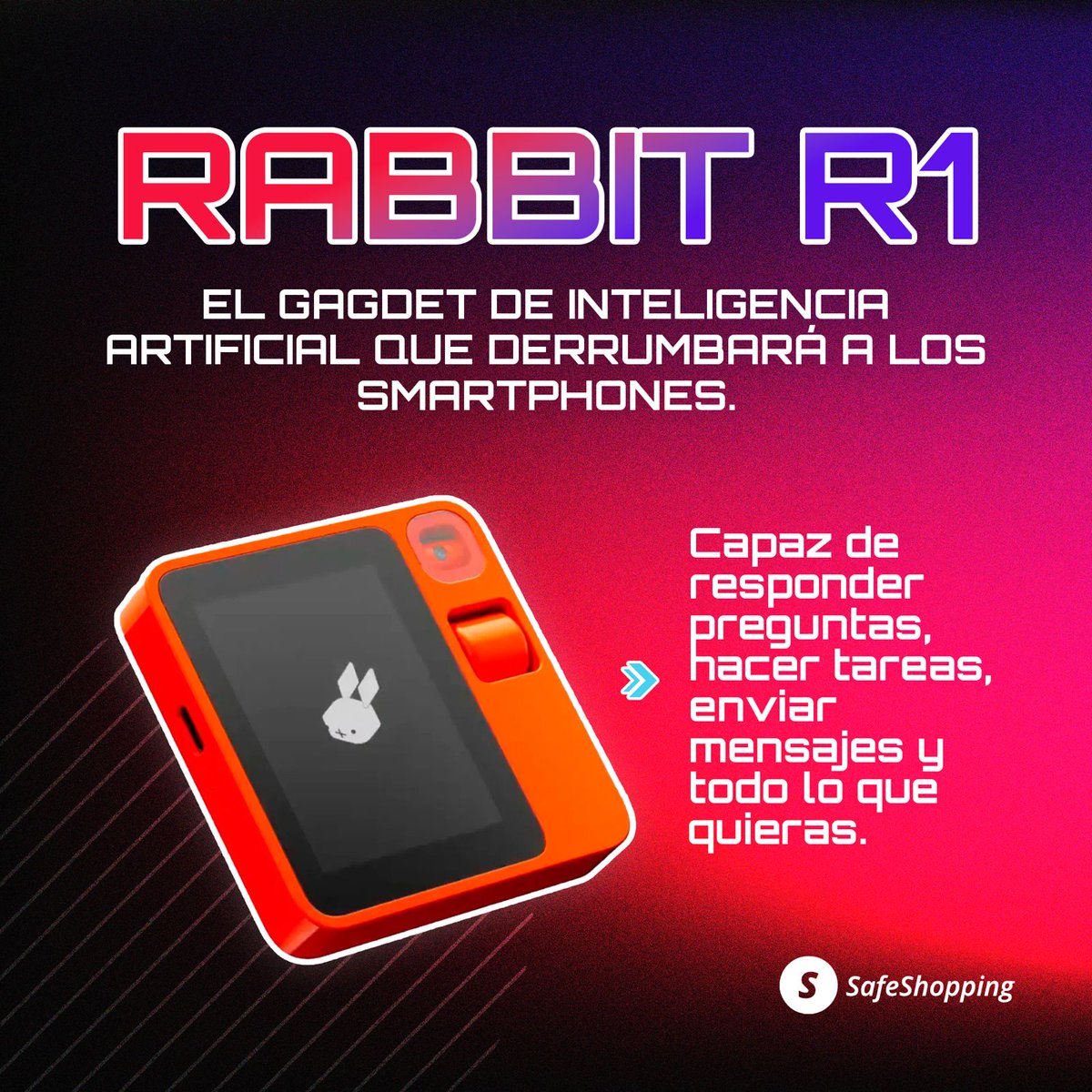 Este es el #Gadget que quiere terminar con los smartphones para siempre. 👀

¿Lo conocías? 

#tech #newproduct