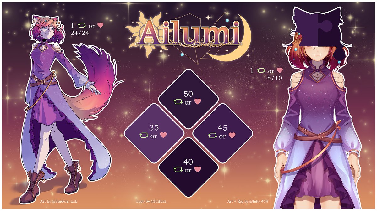 Ailumiah's tweet photo. Only two more to go! Then I can show you all the lovely face my model mama made me 💜 https://t.co/pODgEaGy3q