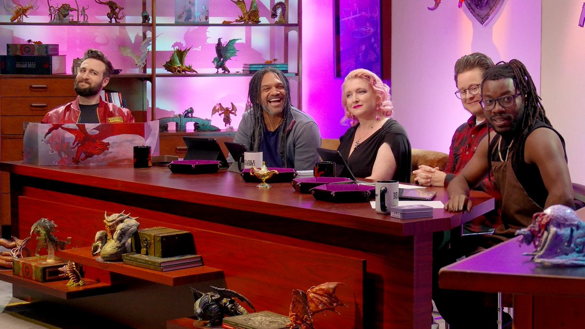 Hey friends! This Thursday you can catch me and some familiar faces in a super special episode of FPWKK, available on the Dungeons & Dragons Adventures channel on Freevee and Plex. Surprising to no one, the session was utterly unhinged. #fasterpurplewormkillkill @BeadleAndGrimms