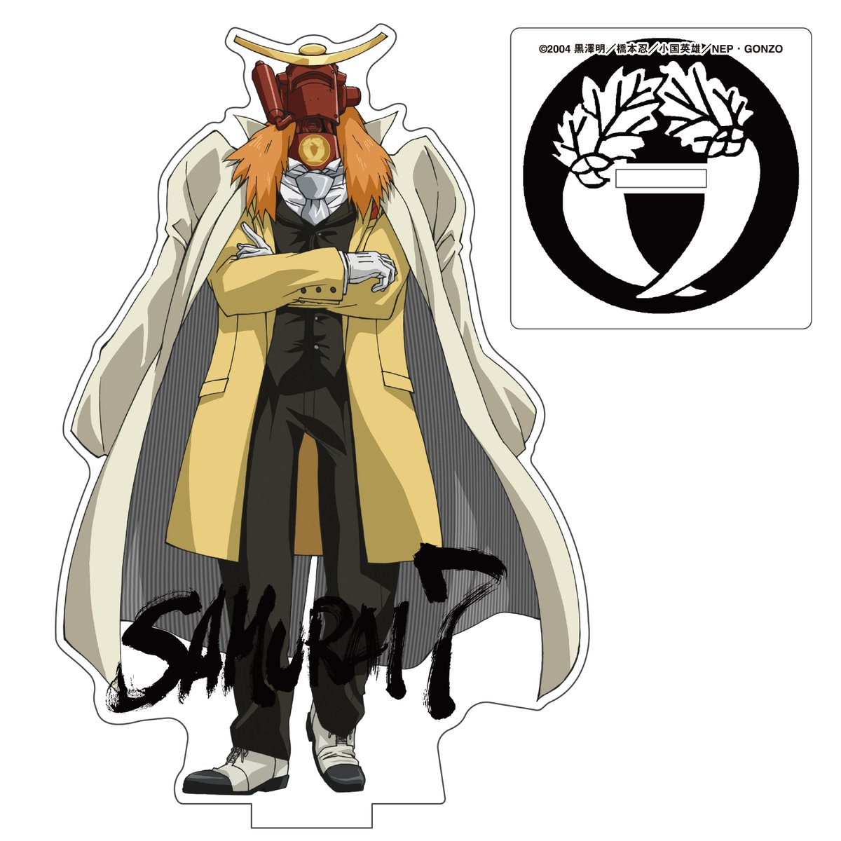 SAMURAI7」20周年記念受注商品の紹介4。 アクリルスタンド(キクチヨ