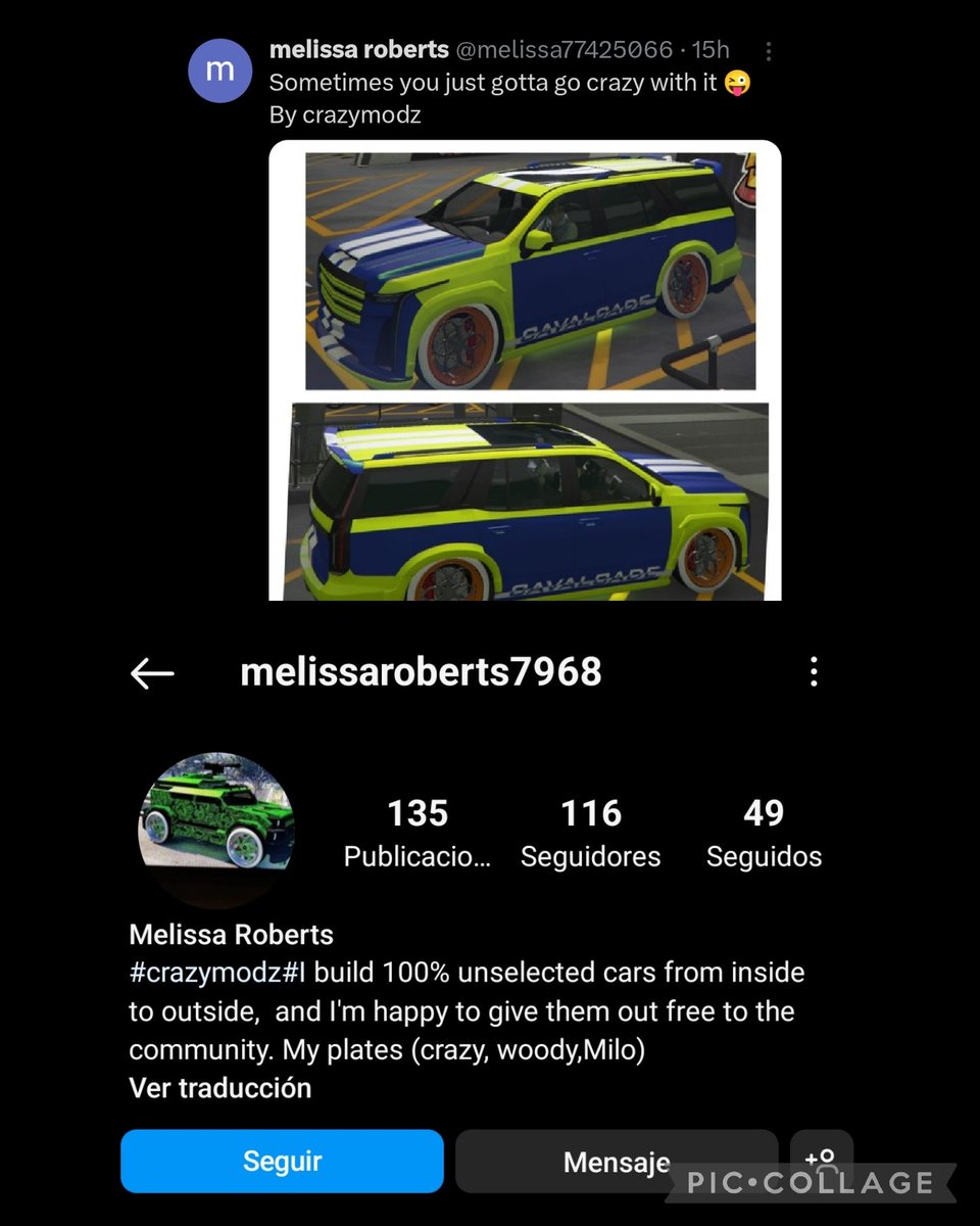 cr4zymodz's tweet photo. Guys you know that I don't like to see myself entangled in controversies, but there is someone pretending to be me, you know that I was the first crazymodz and there is a way to prove it, don't be fooled, I don't make cars for old gen. 🫶

RTs Appreciated♻️ https://t.co/GUINK1KIm4