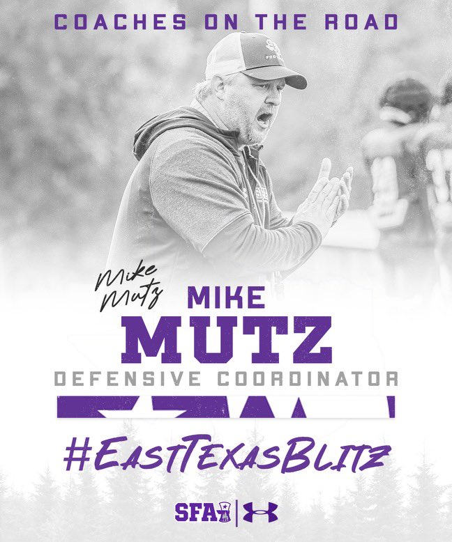 Coach Mike Mutz (@coachmutz) on Twitter photo On the road tomorrow rolling thru the Piney Woods! #EastTexasBlitz On the road tomorrow rolling thru the Piney Woods! #EastTexasBlitz
